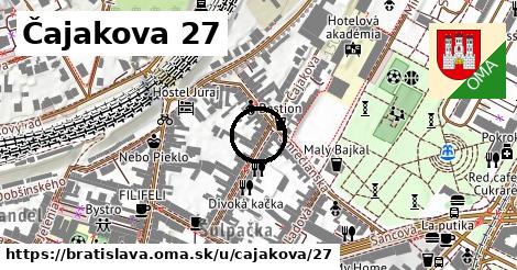 Čajakova 27, Bratislava