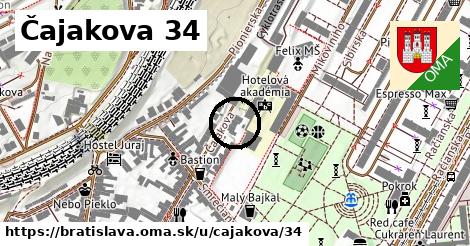 Čajakova 34, Bratislava