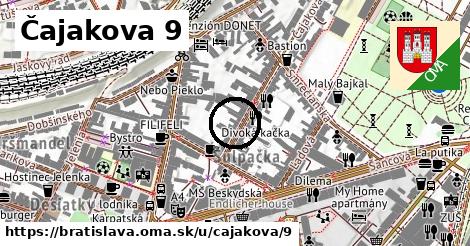 Čajakova 9, Bratislava