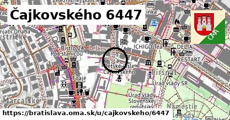 Čajkovského 6447, Bratislava