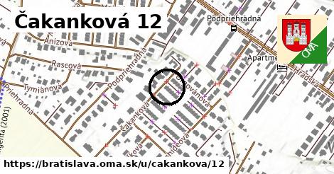 Čakanková 12, Bratislava