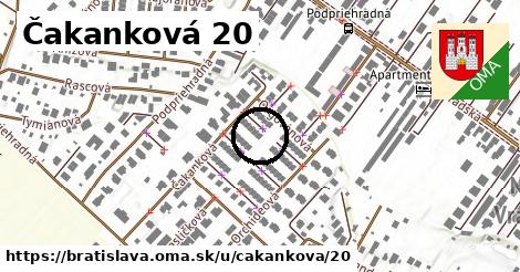 Čakanková 20, Bratislava