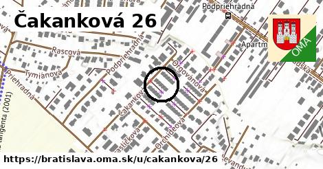 Čakanková 26, Bratislava