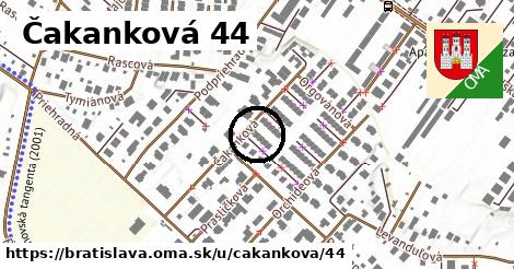 Čakanková 44, Bratislava