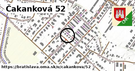 Čakanková 52, Bratislava