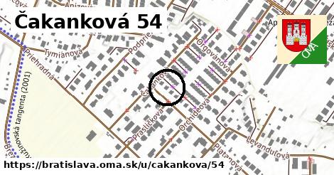 Čakanková 54, Bratislava