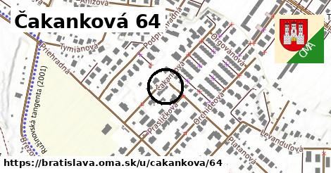 Čakanková 64, Bratislava