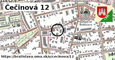 Čečinová 12, Bratislava