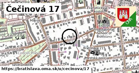 Čečinová 17, Bratislava