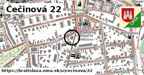 Čečinová 22, Bratislava