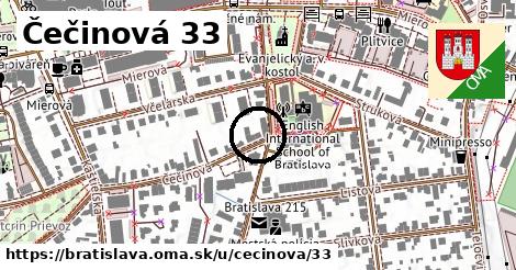 Čečinová 33, Bratislava