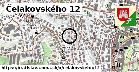 Čelakovského 12, Bratislava