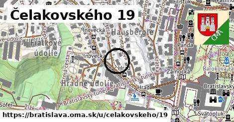 Čelakovského 19, Bratislava