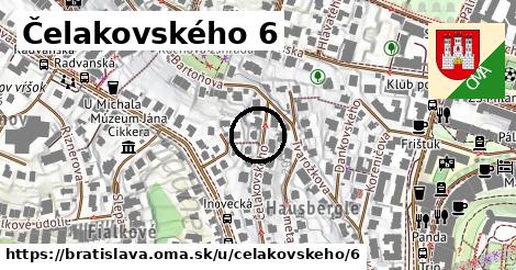 Čelakovského 6, Bratislava