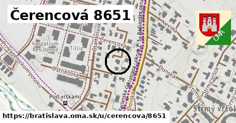 Čerencová 8651, Bratislava