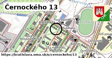 Černockého 13, Bratislava