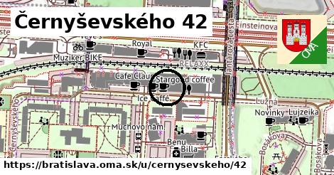 Černyševského 42, Bratislava