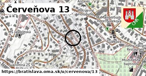 Červeňova 13, Bratislava