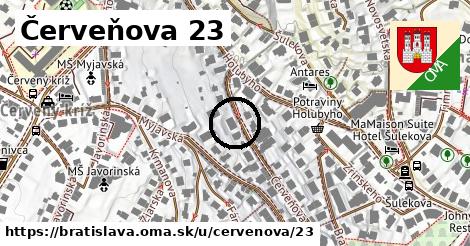 Červeňova 23, Bratislava