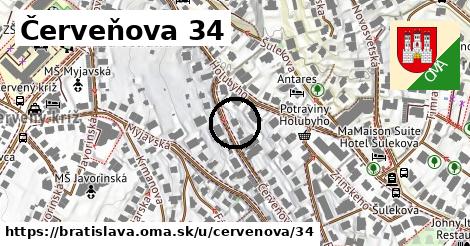 Červeňova 34, Bratislava