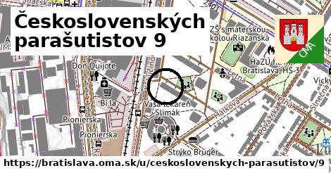 Československých parašutistov 9, Bratislava