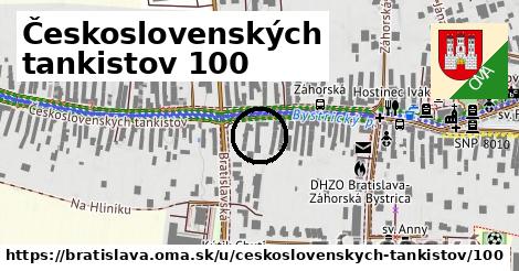 Československých tankistov 100, Bratislava