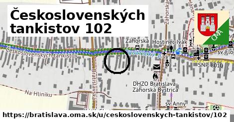 Československých tankistov 102, Bratislava