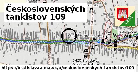 Československých tankistov 109, Bratislava
