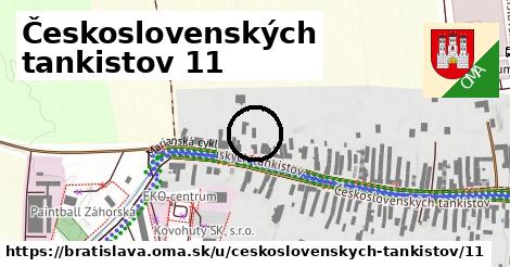 Československých tankistov 11, Bratislava