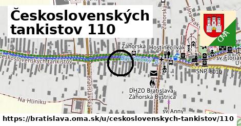 Československých tankistov 110, Bratislava