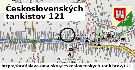 Československých tankistov 121, Bratislava