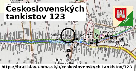 Československých tankistov 123, Bratislava