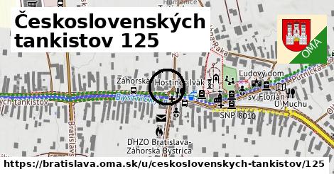 Československých tankistov 125, Bratislava