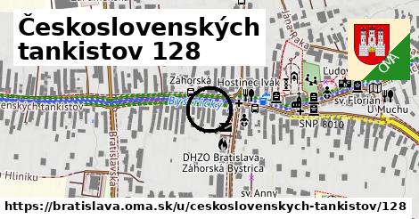 Československých tankistov 128, Bratislava