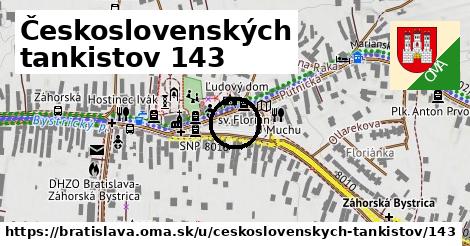 Československých tankistov 143, Bratislava