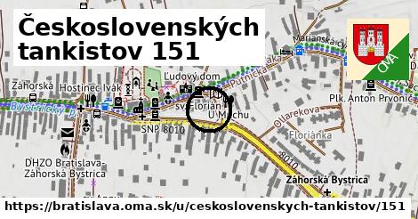 Československých tankistov 151, Bratislava