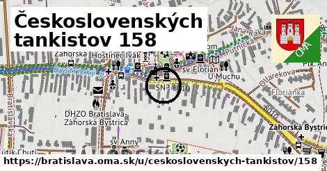 Československých tankistov 158, Bratislava