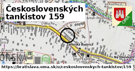 Československých tankistov 159, Bratislava
