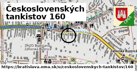 Československých tankistov 160, Bratislava