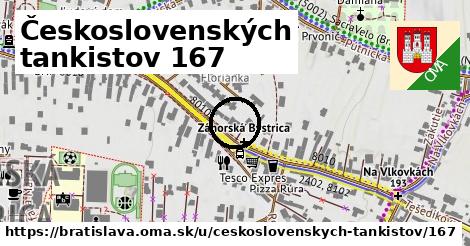 Československých tankistov 167, Bratislava