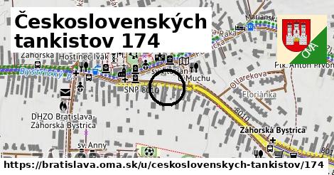 Československých tankistov 174, Bratislava