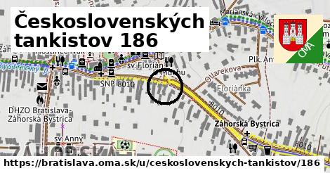 Československých tankistov 186, Bratislava