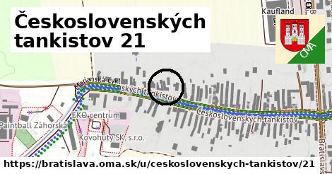 Československých tankistov 21, Bratislava