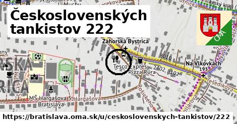 Československých tankistov 222, Bratislava