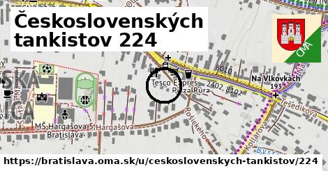 Československých tankistov 224, Bratislava