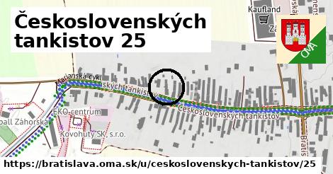 Československých tankistov 25, Bratislava