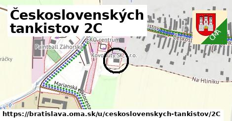 Československých tankistov 2C, Bratislava