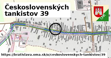 Československých tankistov 39, Bratislava