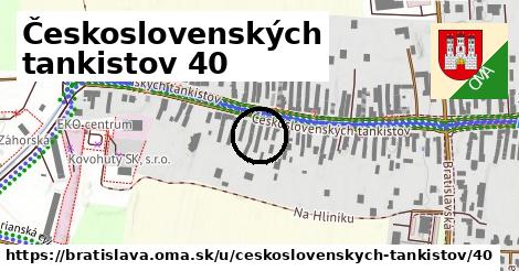 Československých tankistov 40, Bratislava