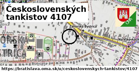 Československých tankistov 4107, Bratislava